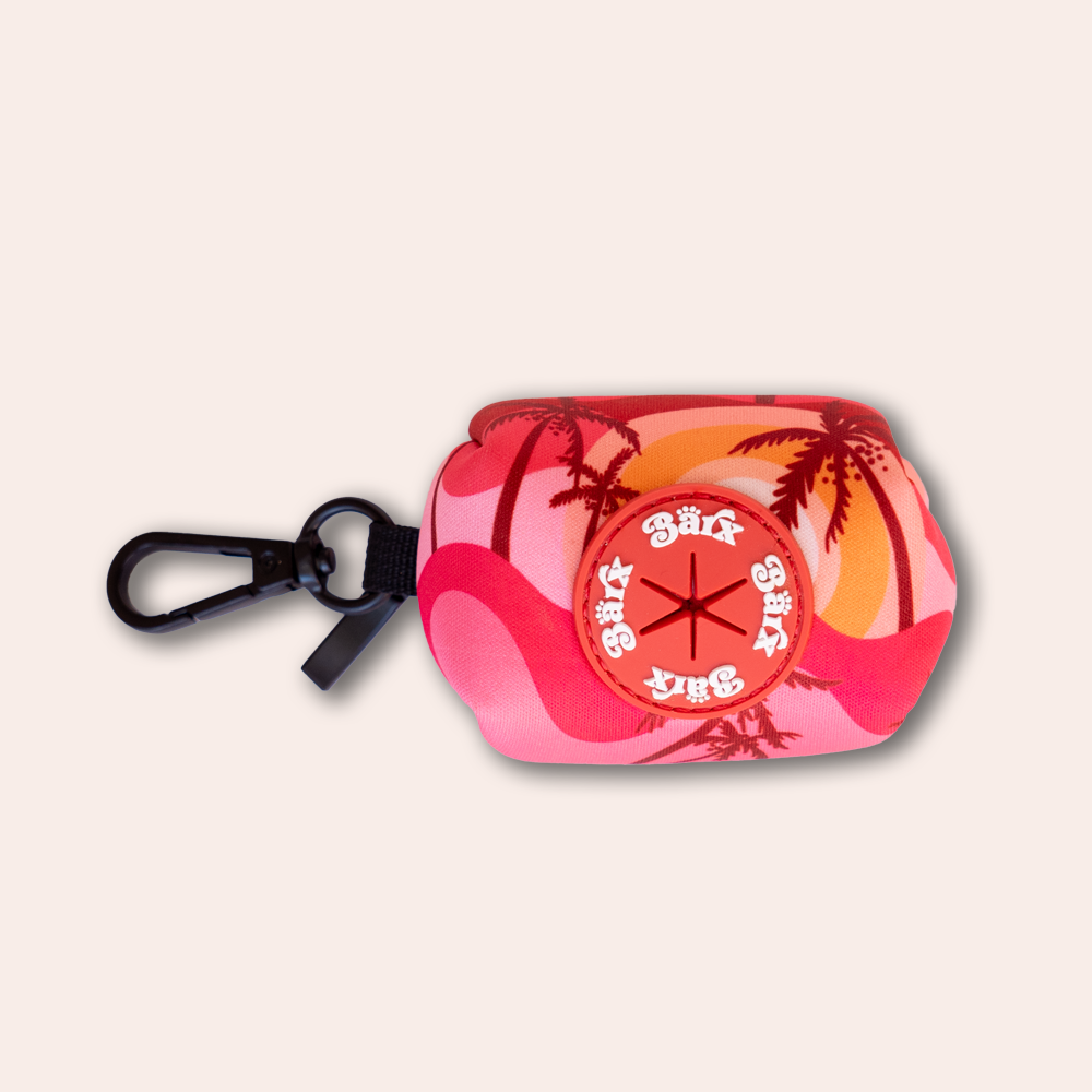 小物入れ poo Poo Bag Holder | Miami Sunset – Barx Dogs